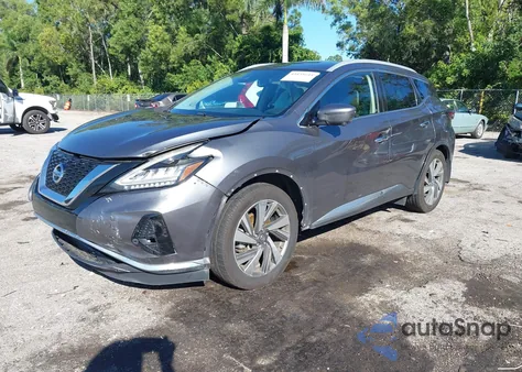2019 Nissan Murano Sl z USA, uszkodzony, nr VIN 5N1AZ2MJ3KN130087